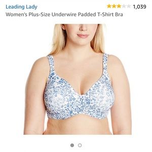 Leading Lady Women's Underwire T-Shirt Bra